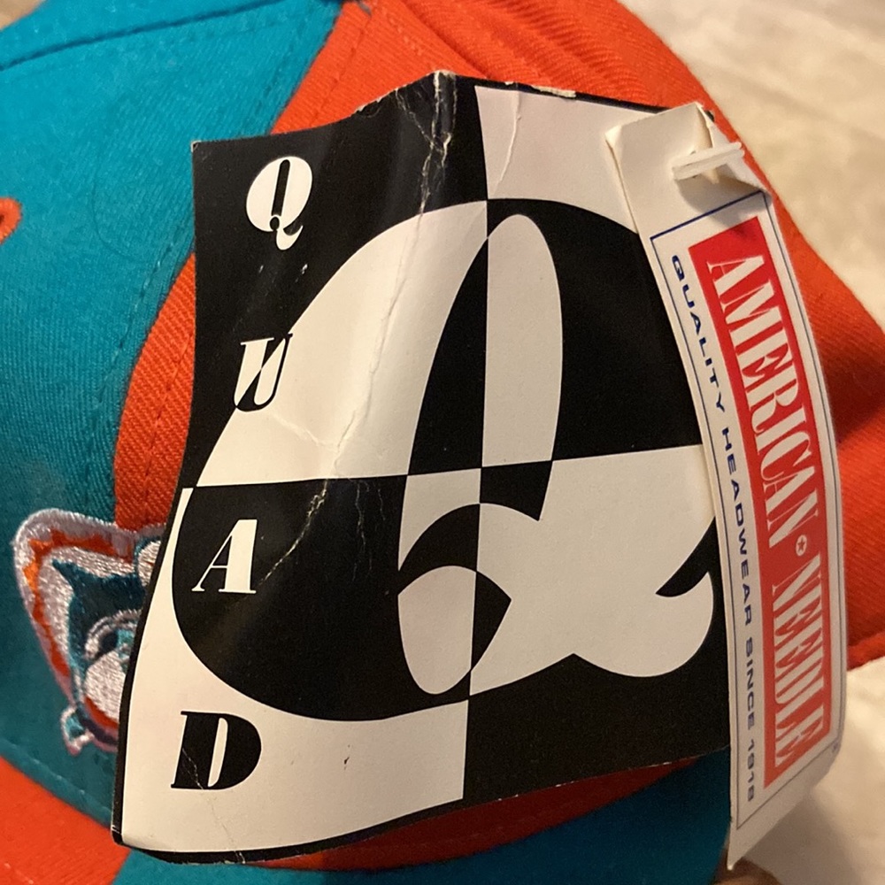 Vintage New NFL Miami Dolphins American Needle Fitted - Picture 7 of 9